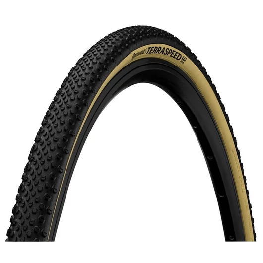 Continental gravel-cyclocross kerékpáros külső gumi 40-584 Terra Speed ProTection 27,5x1,5, hookless felni kompatibilis, tubeless ready, fekete/krém hajtogathatós Skin KÜLSŐ GUMI