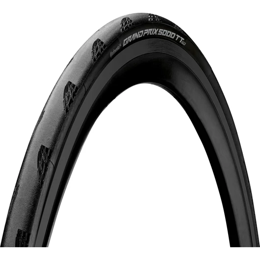 Continental országúti kerékpáros külső gumi 28-622 Grand Prix 5000 TT TR 700x28C, tubeless ready, fekete/fekete, Skin hajtogathatós KÜLSŐ GUMI