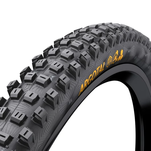 Continental MTB kerékpáros külső gumi 60-622 Argotal Downhill Soft 29x2,4, hookless felni kompatibilis, tubeless ready, fekete/fekete hajtogathatós Skin KÜLSŐ GUMI