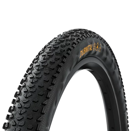 Continental MTB kerékpáros külső gumi 60-622 Dubnital Race Rapid 29x2,4, hookless felni kompatibilis, tubeless ready, fekete/fekete hajtogathatós Skin KÜLSŐ GUMI