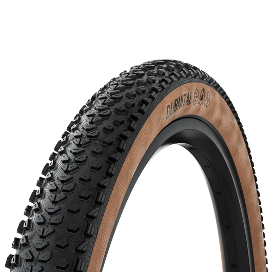 Continental MTB kerékpáros külső gumi 60-622 Dubnital Race Grip 29x2,4, hookless felni kompatibilis, tubeless ready, fekete/transparent hajtogathatós Skin KÜLSŐ GUMI