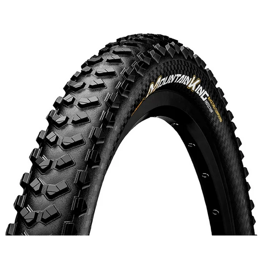 Continental MTB kerékpáros külső gumi 58-559 Mountain King ShieldWall 26x2,3, hookless felni kompatibilis, tubeless ready, fekete/fekete, Skin hajtogathatós KÜLSŐ GUMI