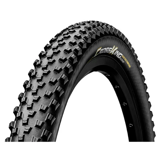 Continental MTB kerékpáros külső gumi 58-559 Cross King ShieldWall 26x2,3, hookless felni kompatibilis, tubeless ready, fekete/fekete, Skin hajtogathatós KÜLSŐ GUMI