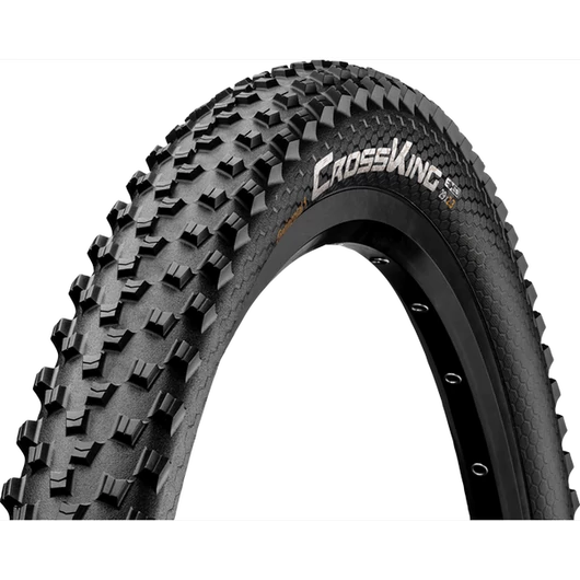 Continental MTB kerékpáros külső gumi 55-584 Cross King 27,5x2,2 fekete/fekete, Skin KÜLSŐ GUMI