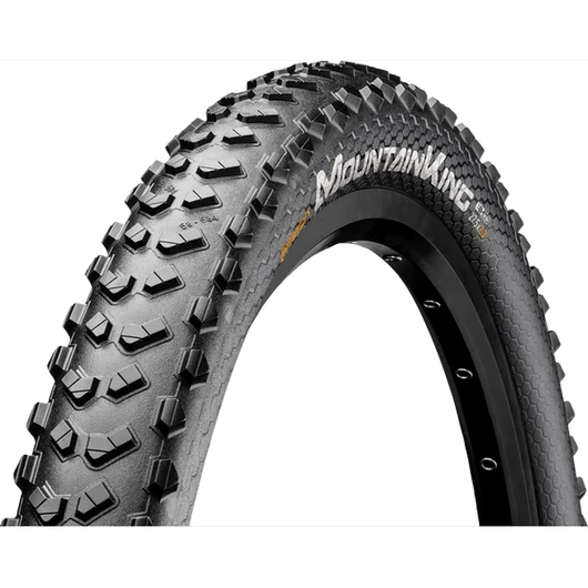 Continental MTB kerékpáros külső gumi 58-559 Mountain King 26x2,3 fekete/fekete, Skin KÜLSŐ GUMI