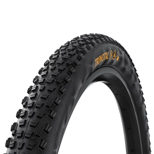 Continental MTB kerékpáros külső gumi 60-622 Trinotal Trail Rapid 29x2,4, hookless felni kompatibilis, tubeless ready, fekete/fekete hajtogathatós Skin KÜLSŐ GUMI