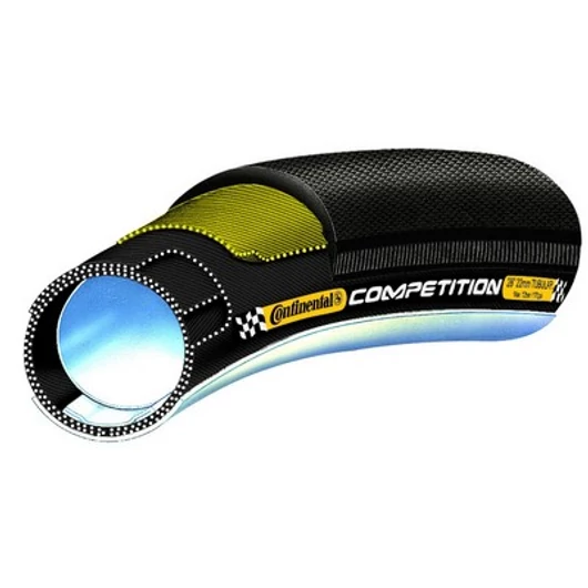 Continental tömlős kerékpáros külső gumi 28x22mm Competition fekete/fekete, Skin KÜLSŐ GUMI