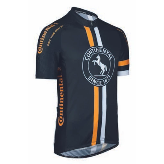 Continental kerékpáros mez fekete/sárga XL MEZEK