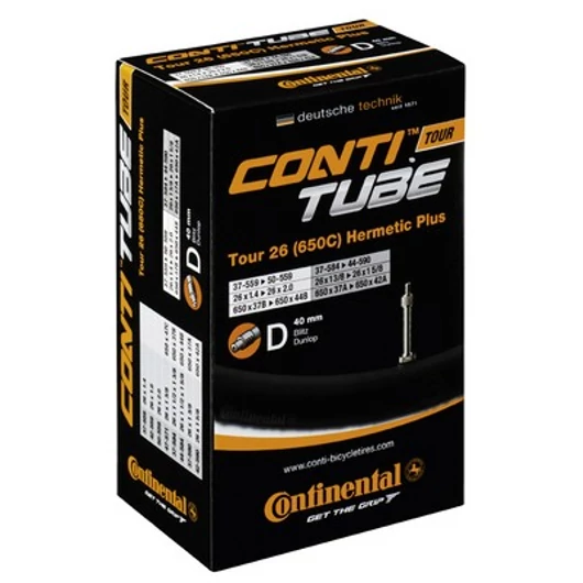 Continental kerékpáros belső gumi 32/47-507/544 Compact 24 Hermetic Plus D40 dobozos (Egységkarton: 25 db) BELSŐ GUMI