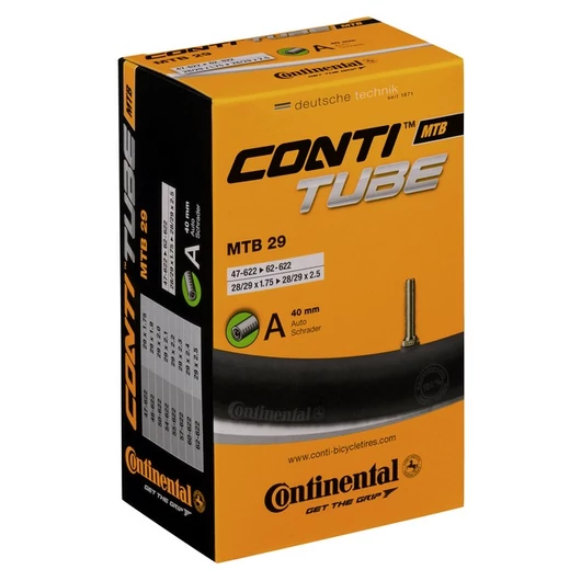 Continental kerékpáros belső gumi 65/70-622 MTB 29 wide B+ A40 dobozos (Egységkarton: 25 db) BELSŐ GUMI