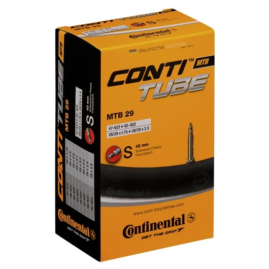 Continental kerékpáros belső gumi 65/70-622 MTB 29 wide B+ S42 dobozos (Egységkarton: 25 db) BELSŐ GUMI