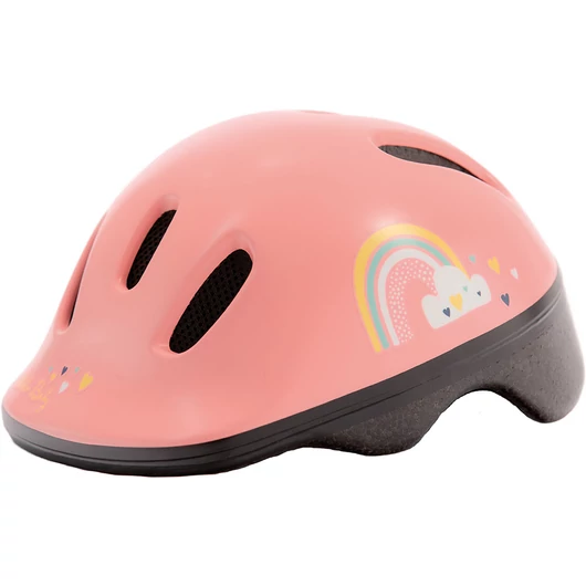 Polisport kerékpáros gyerek sisak Happy Rainbow rózsaszín/mintás, XXS (44-48 cm) SISAK
