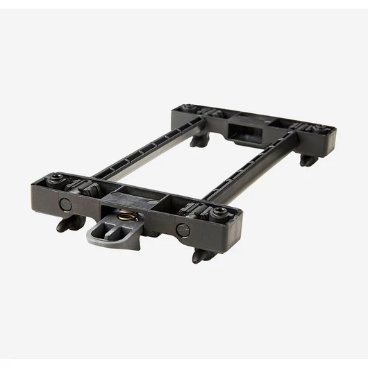 Basil táska/kosár adapter - Racktime Snap-it 1.0, segítségével levehetővé tehetők a táskák,kosarak (pl. a legtöbb Stevens, KTM, Scott, Gepida csomagtartókkal kompatibilis) KOSÁR