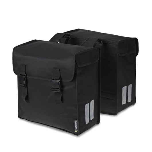 Basil dupla táska Mara 3XL Double Bag, pántos, fekete TÁSKA