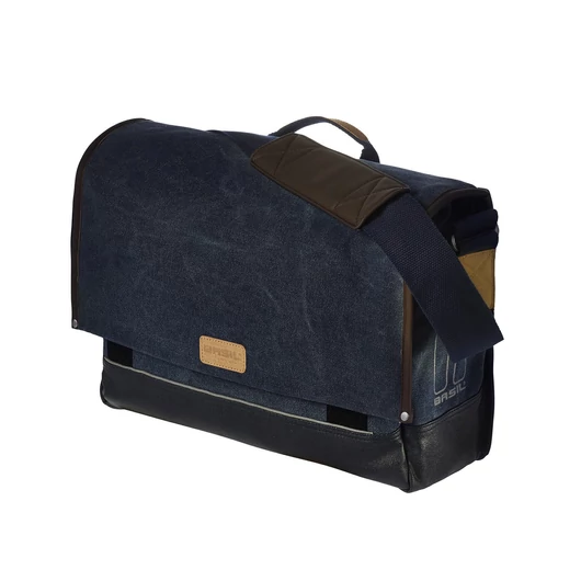 Basil egyoldalas táska Urban Fold Messenger Bag, Hook ON, farmer kék TÁSKA