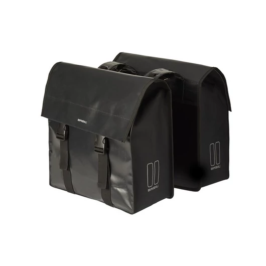 Basil dupla táska Urban Load Double Bag, Universal Bridge System, fekete TÁSKA