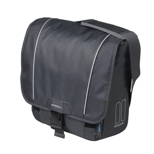 Basil egyoldalas táska Sport Design Commuter Bag, Hook ON, grafitszürke TÁSKA
