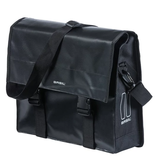 Basil egyoldalas táska Urban Load Messenger Bag, Hook ON, fekete TÁSKA