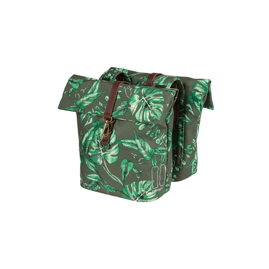 Basil dupla táska Ever-Green Double Bag, Universal Bridge System, thyme zöld TÁSKA