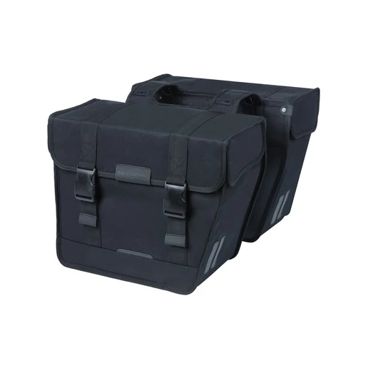 Basil dupla táska Kavan Eco Classic 46L, Universal Bridge System, fekete TÁSKA