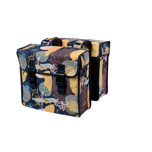 Basil dupla táska Mara XL Reef Double Bag, pántos, éj kék TÁSKA