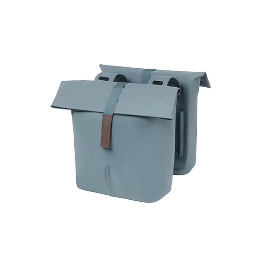 Basil dupla táska City Double Bag Vegan bőr, Universal Bridge System, grafitkék TÁSKA