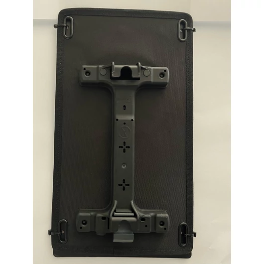 Basil táska/kosár adapter - Racktime Snap-it 2.0, segítségével levehetővé tehetők a táskák,kosarak (pl. a legtöbb Stevens, KTM, Scott, Gepida csomagtartókkal kompatibilis) KOSÁR