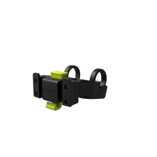 Basil kormányadapter - Klickfix (KF) Handlebar Holder, segítségével levehetővé tehetők a kormánytáskák, első kosarak, 22/25,4/31,8mm-es kormányokkal és KF-szel kompatibilis KOSÁR