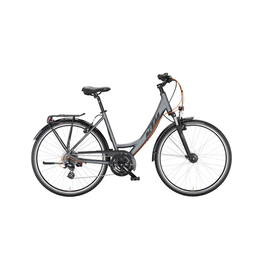 KTM Life Joy  Trekking Kerékpár Szürke+Narancs E46
