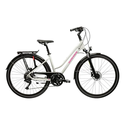 Kerékpár Kross Trans 5.0 Fehér L
