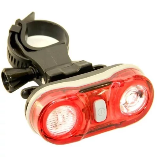 Hátsó Lámpa VELOTECH 2 X 0,5W LED-ES, PIROS