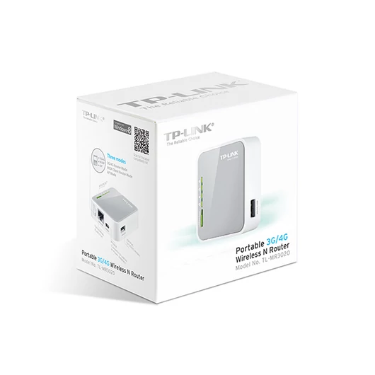 TL-MR3020 3G/4G Vezeték nélküli N-es router