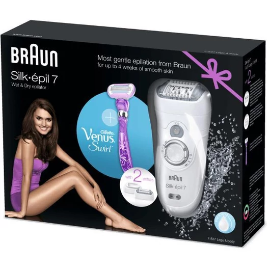 Epilátor Braun SE 7537