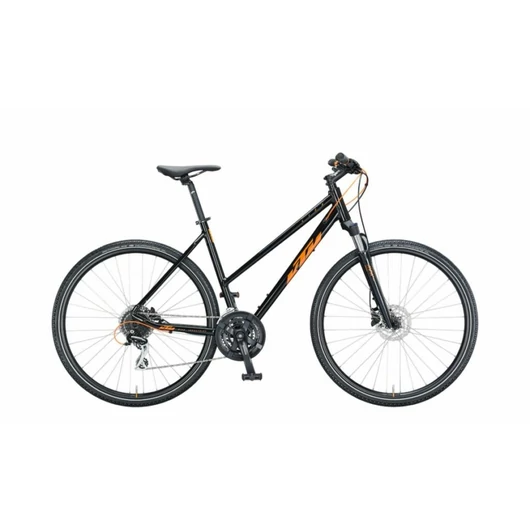 Kerékpár KTM X-LIFE TRACK D43 BLACK ORANGE SILVER KROSS