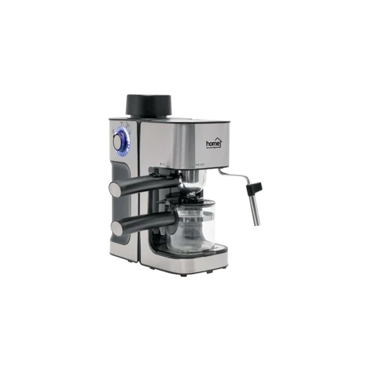 HOME Presszókávé főző, 240 ml, 3,5 bar, fekete/inox (HG PR 14)