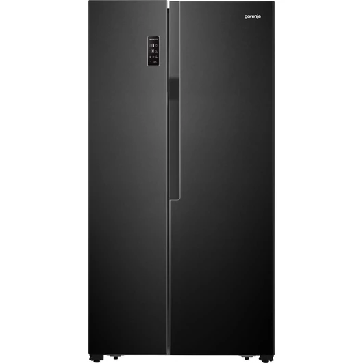 NRS918EMB Side by side hűtő, fekete Gorenje