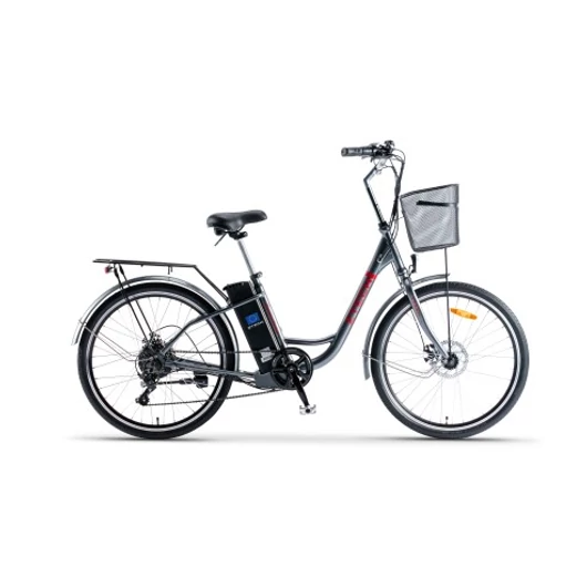 Kerékpár ZT-32 Barcelona ZTECH Pedelec Elektromos Kerékpár 250W 36V 9-13-18Ah Li Szürke