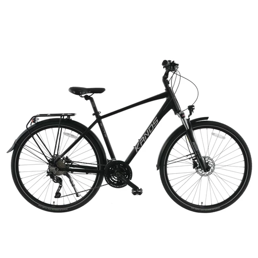  Trekking Kerékpár KANDS 28 ELITE PRO M19 DEORE Fekete