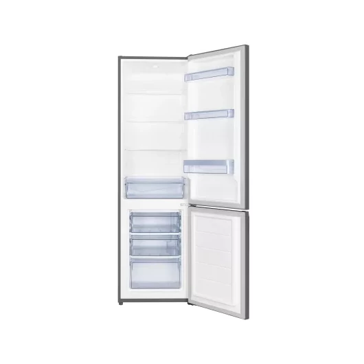 HAUSMEISTER HM 3197E ALULFAGYASZTÓS INOX KOMBINÁLT HŰTŐSZEKRÉNY