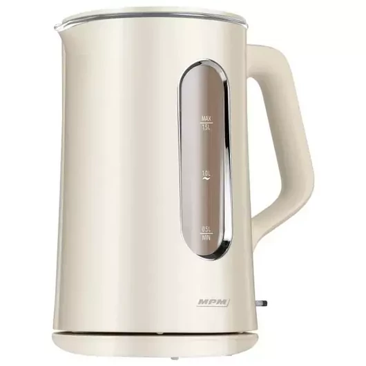 Vízforraló MPM  MCZ-126 1,5L, belső világítással, bézs