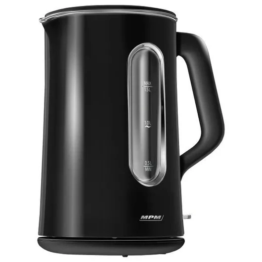 Vízforraló MPM MCZ-126  1,5L, belső világítással, Fekete