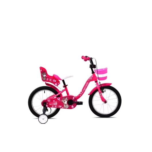 Kerékpár CAPRIOLO VIOLA 16" PINK UNIKORNIS 924104-16