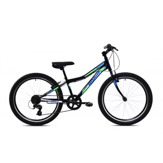 Kerékpár ADRIA STINGER 24" FEKETE ZÖLD 924173