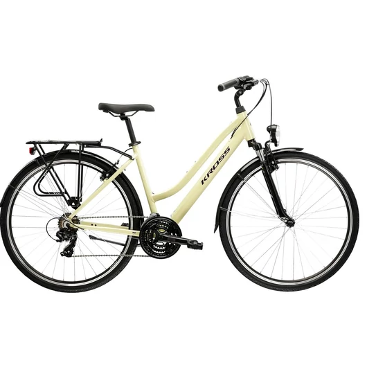 Kerékpár Kross Trans 1.0 Beige 19 L