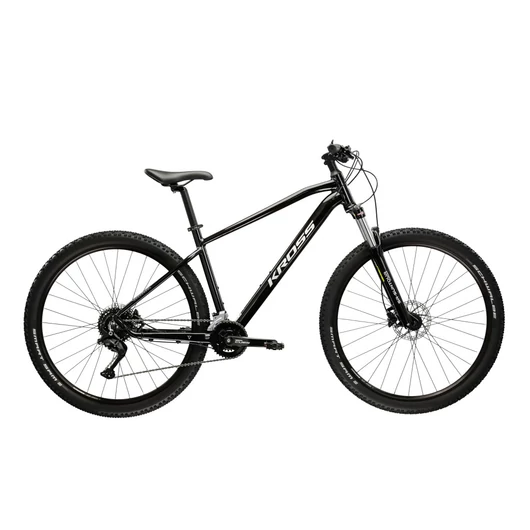 Kerékpár KROSS HEXAGON 5.0 29" L (21") FEKETE-EZÜST