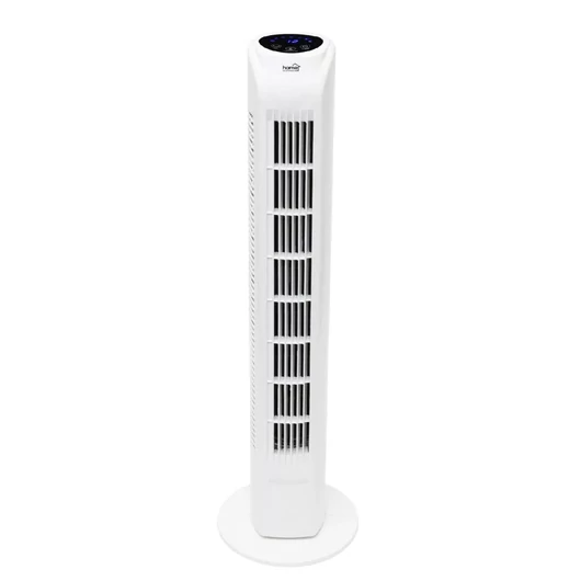 HOME TWFR78 oszlopventilátor, 45 W, 3 sebességfokozat, távirányító, kikapcsolás időzítés, oszcillálás