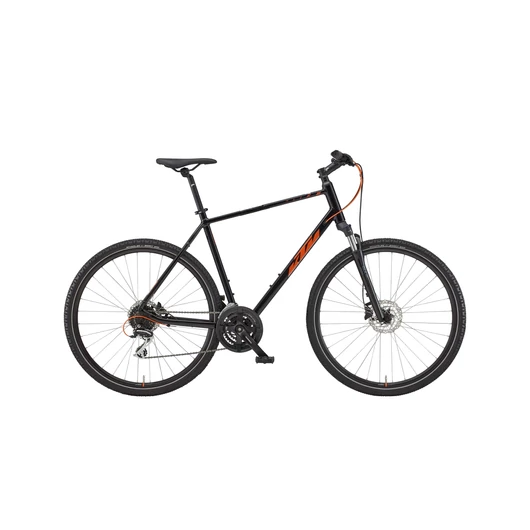 Kerékpár Ktm x-life track h51 black orange