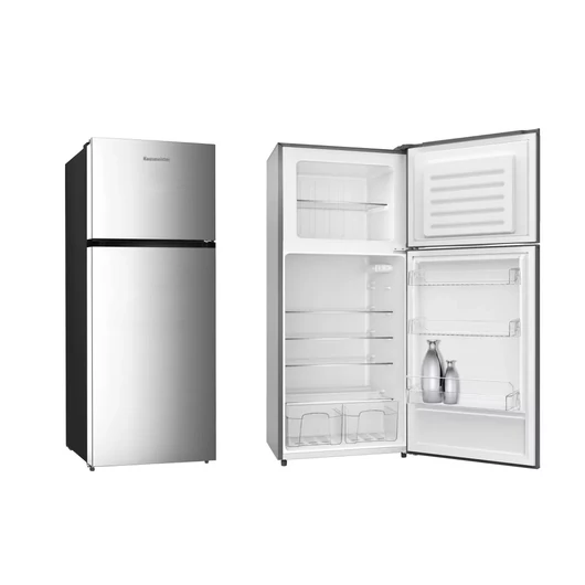 HAUSMEISTER HM 3227 INOX FELÜLFAGYASZTÓS KOMBINÁLT HŰTŐSZEKRÉNY 70CM