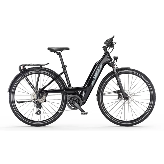 Kerékpár Elektromos KTM MACINA SPORT 610 Fekete Pedelec