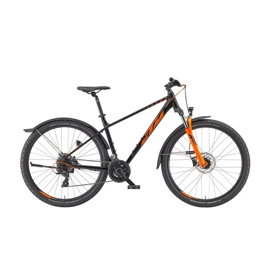 KTM Chicago Street 27 MTB kerékpár- fekete/narancs XL/53